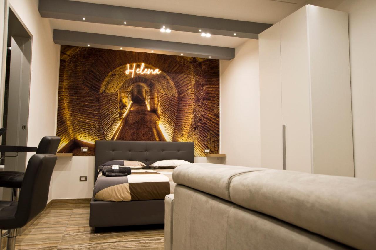Suite Napoli Sotterranea Con Vasca Idromassaggio Buitenkant foto
